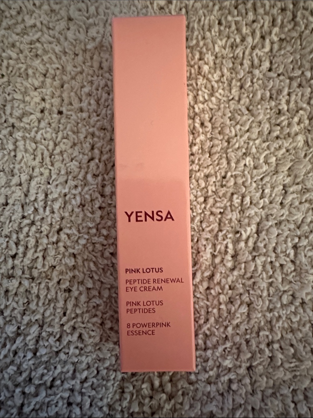 Yensa Pink Lotus Peptide Renewal Eye Cream - Pink .5 oz